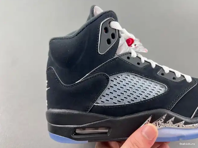 One Kick Black Metallic Jordan Air HF3975-001 Reimagined 5 0628